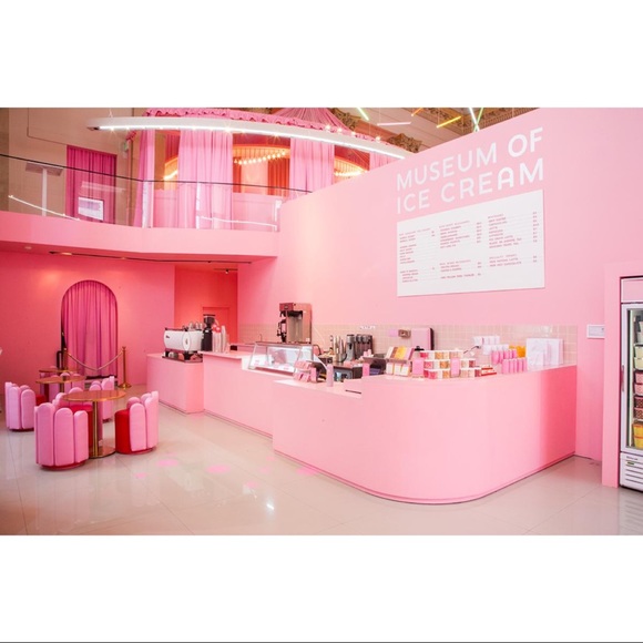 Museum Of Ice Cream Los Angeles Hat Pink, Rare. - Picture 4 of 6